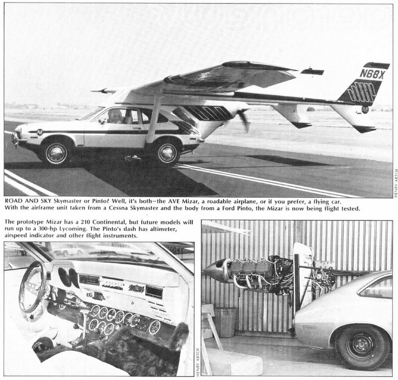 Illustration for article titled A Treasury of Flying Cars, from the Golden Age of Aviation